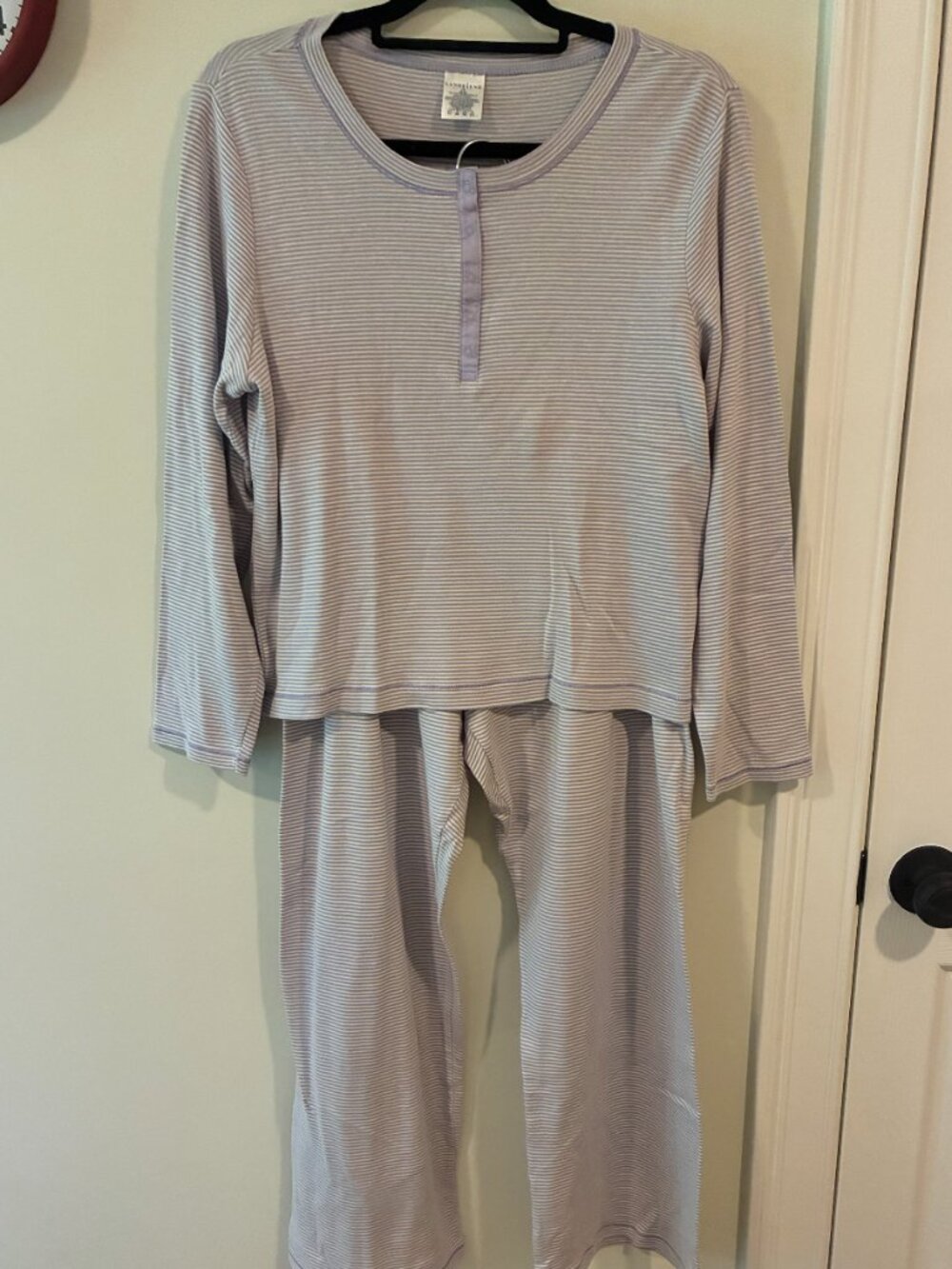 Lands' End Knit 2pc Pajama Set